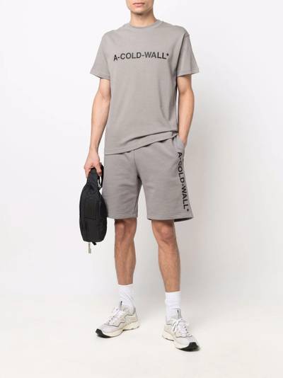 A-COLD-WALL* logo-print cotton T-shirt outlook