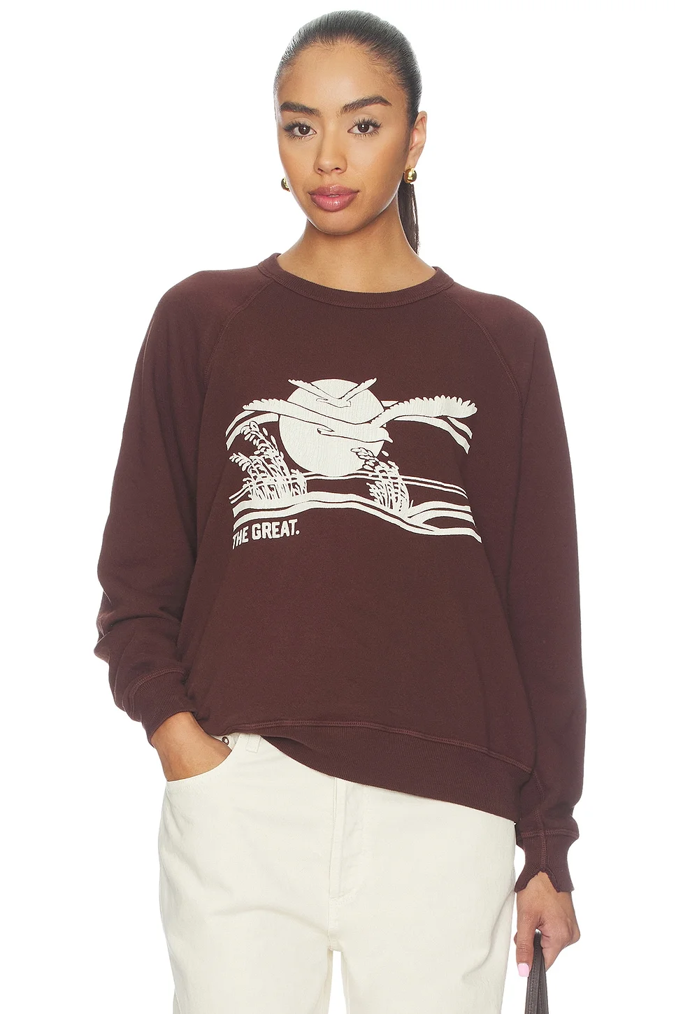 The College Sweatshirt With Everglade Graphic - 1