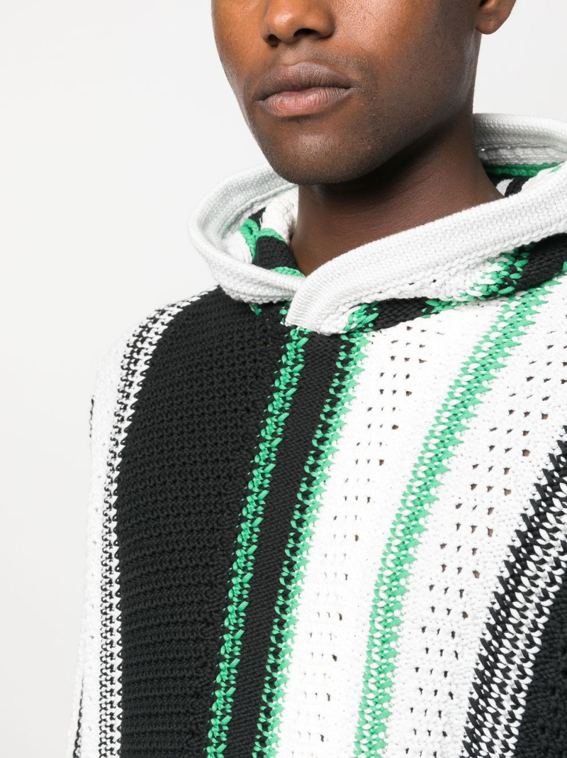 Kirk Jordan stripe-print hoodie 5