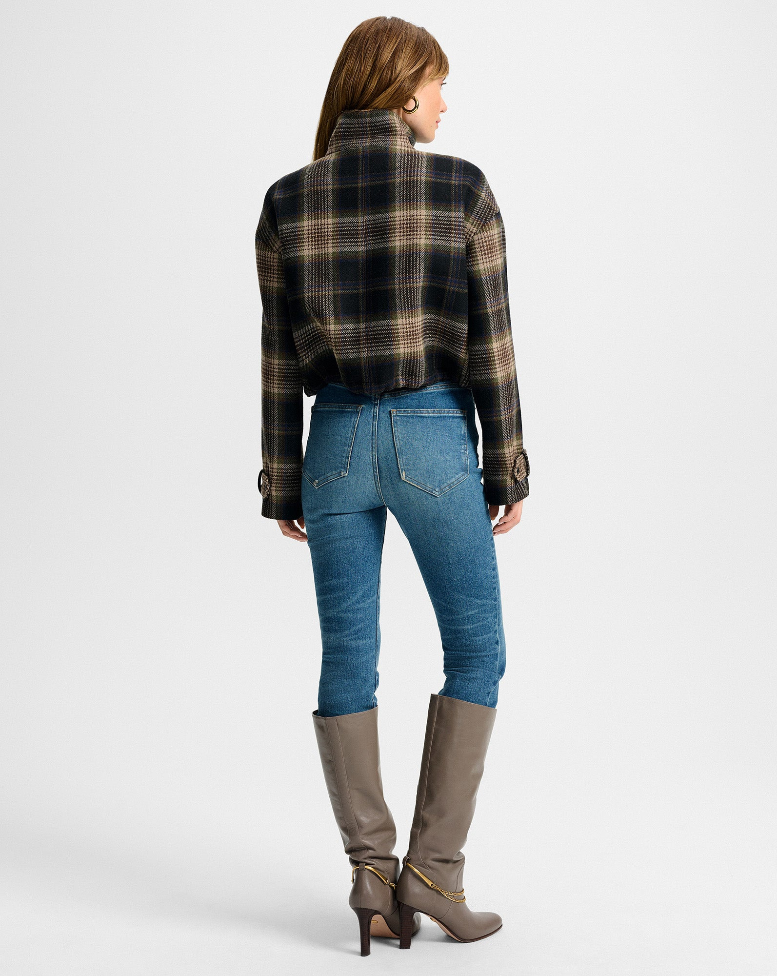 BATEMAN PLAID JACKET - 5