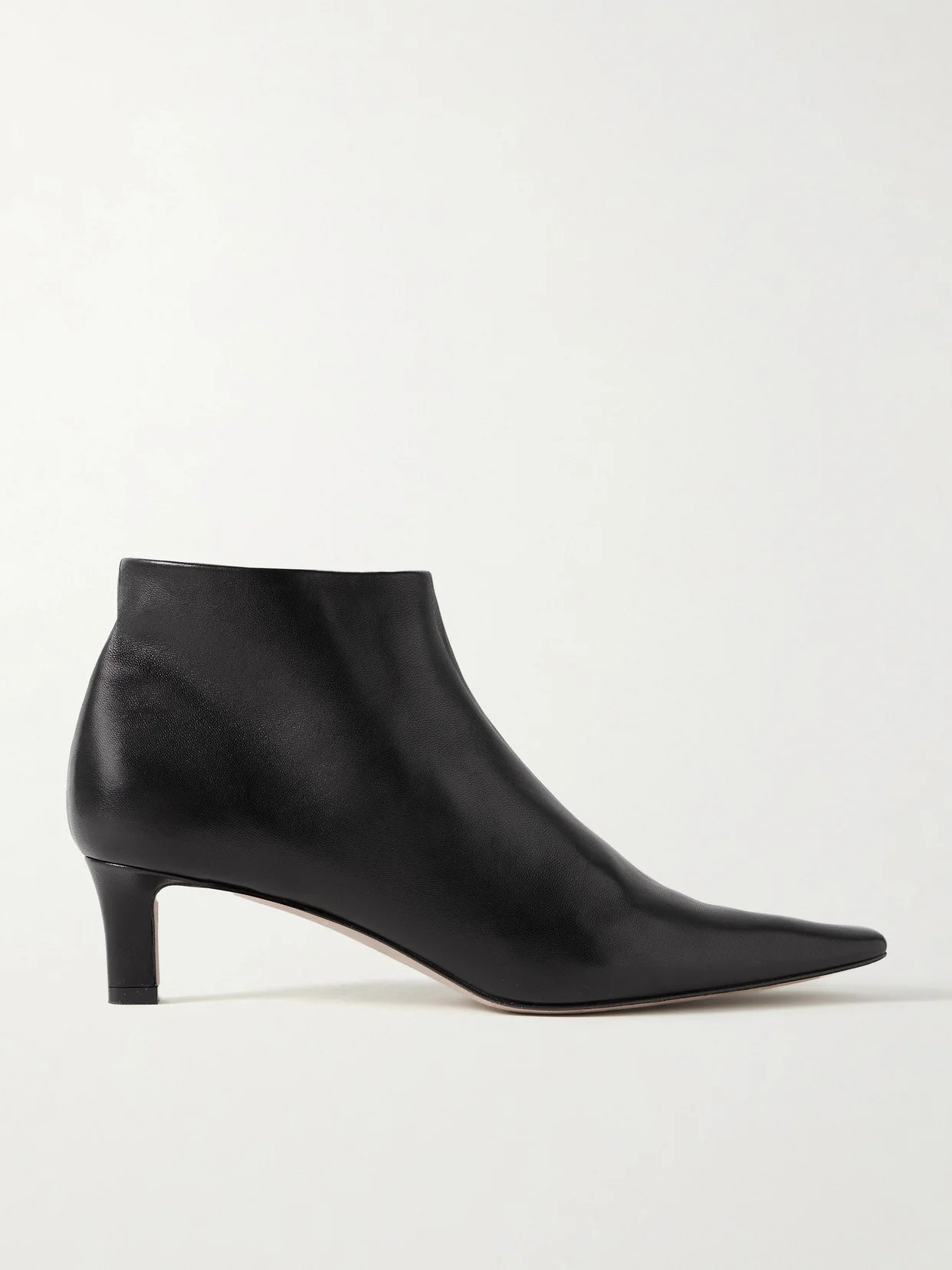 Carla Leather Ankle Boots - 1