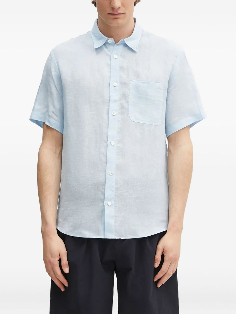 A.P.C. Bellini short-sleeve pocket shirt outlook