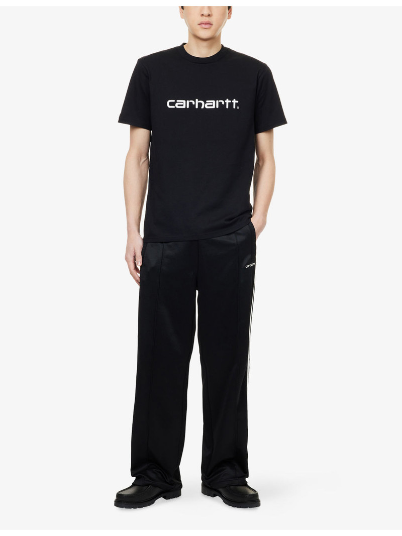 Carhartt WIP Bolar Straight-Leg Cotton-Blend Jogging Bottoms outlook