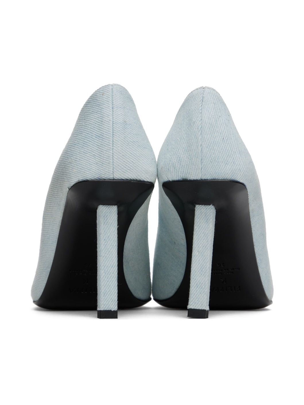 Blue Pointy Heels - 2