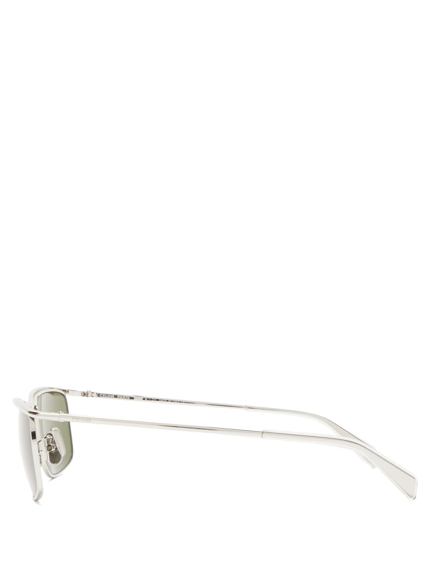 Square metal sunglasses - 4