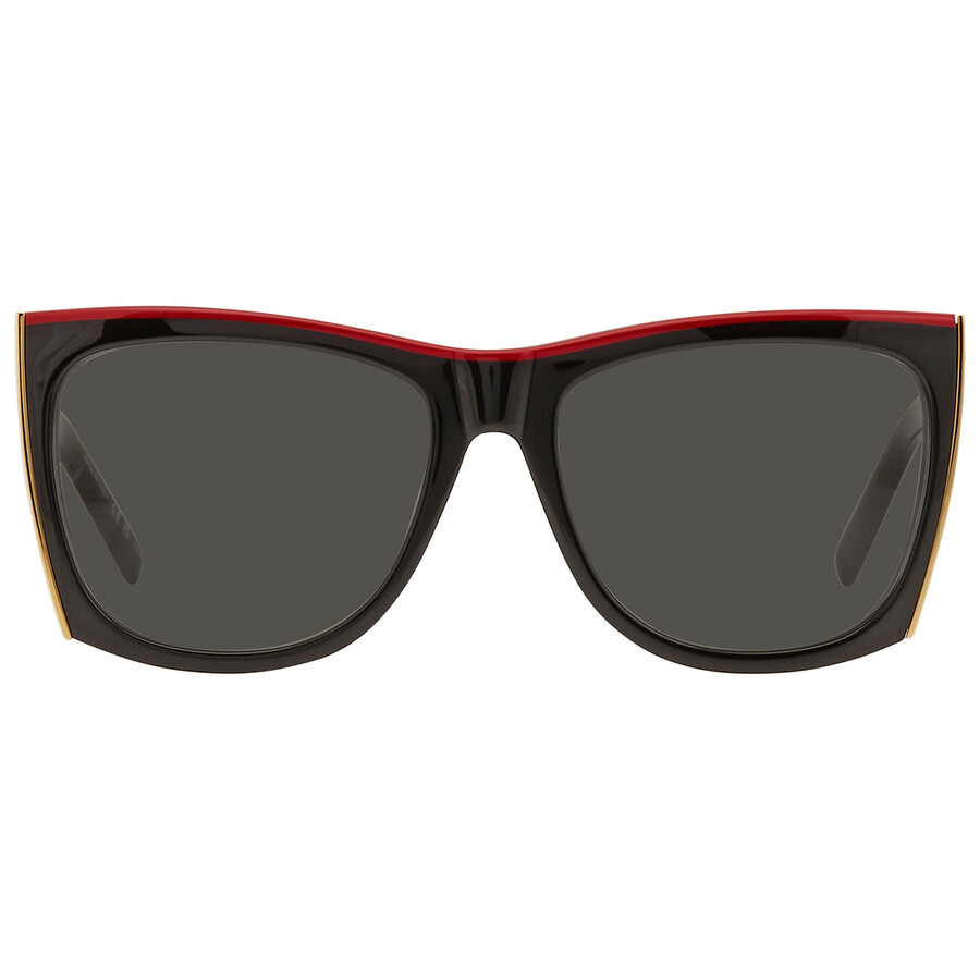 Saint Laurent Grey Cat Eye Ladies Sunglasses SL 539 PALOMA 001 58 - 1