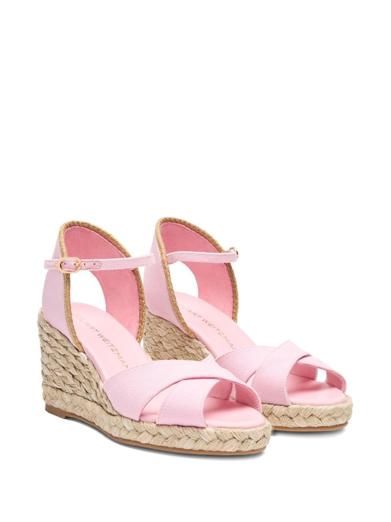 Stuart Weitzman 60mm Mirela II espadrilles outlook