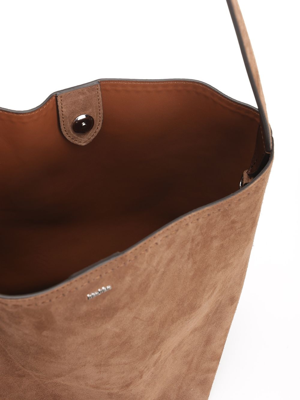 Archetipo 1 S V3 Archetipo Bucket Bag In Suede Shoulder Bags Brown - 4