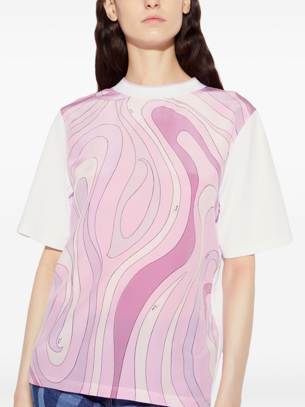 Marmo-print t-shirt - 5