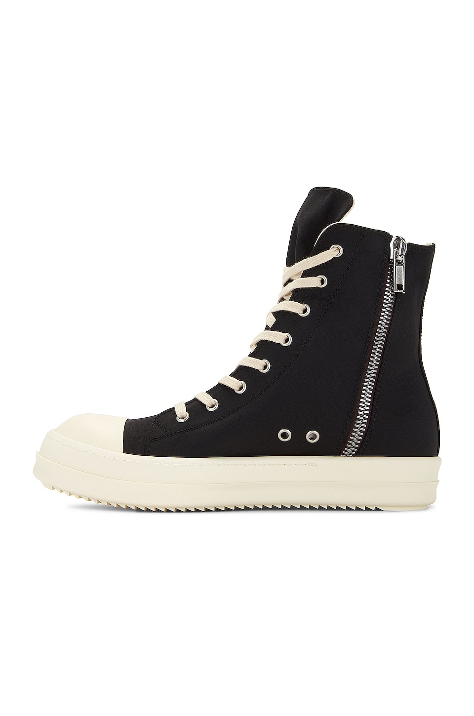 High Top Sneaks with Pentagram Embroidery - 5