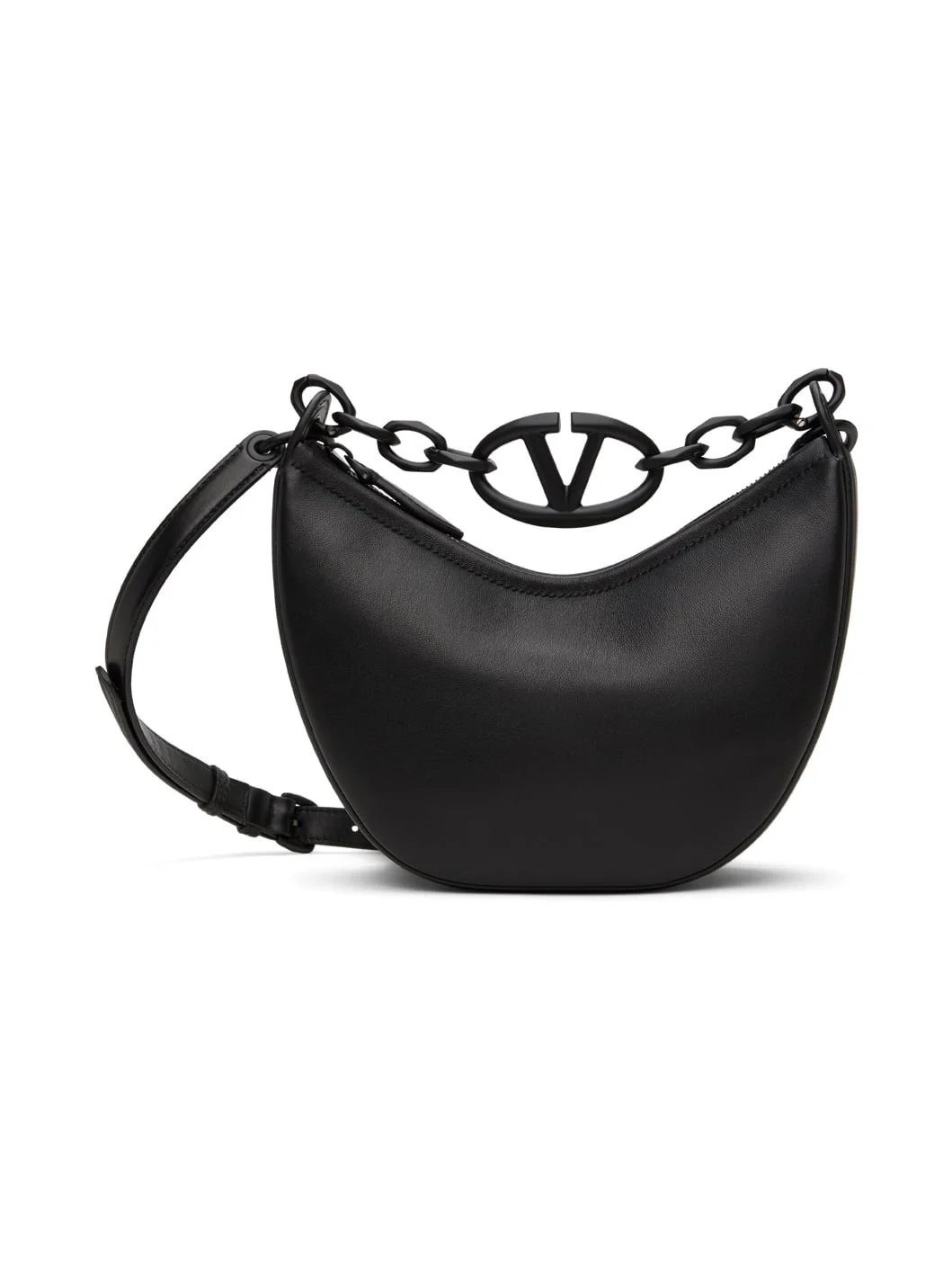 Black VLogo Moon Mini Bag - 1