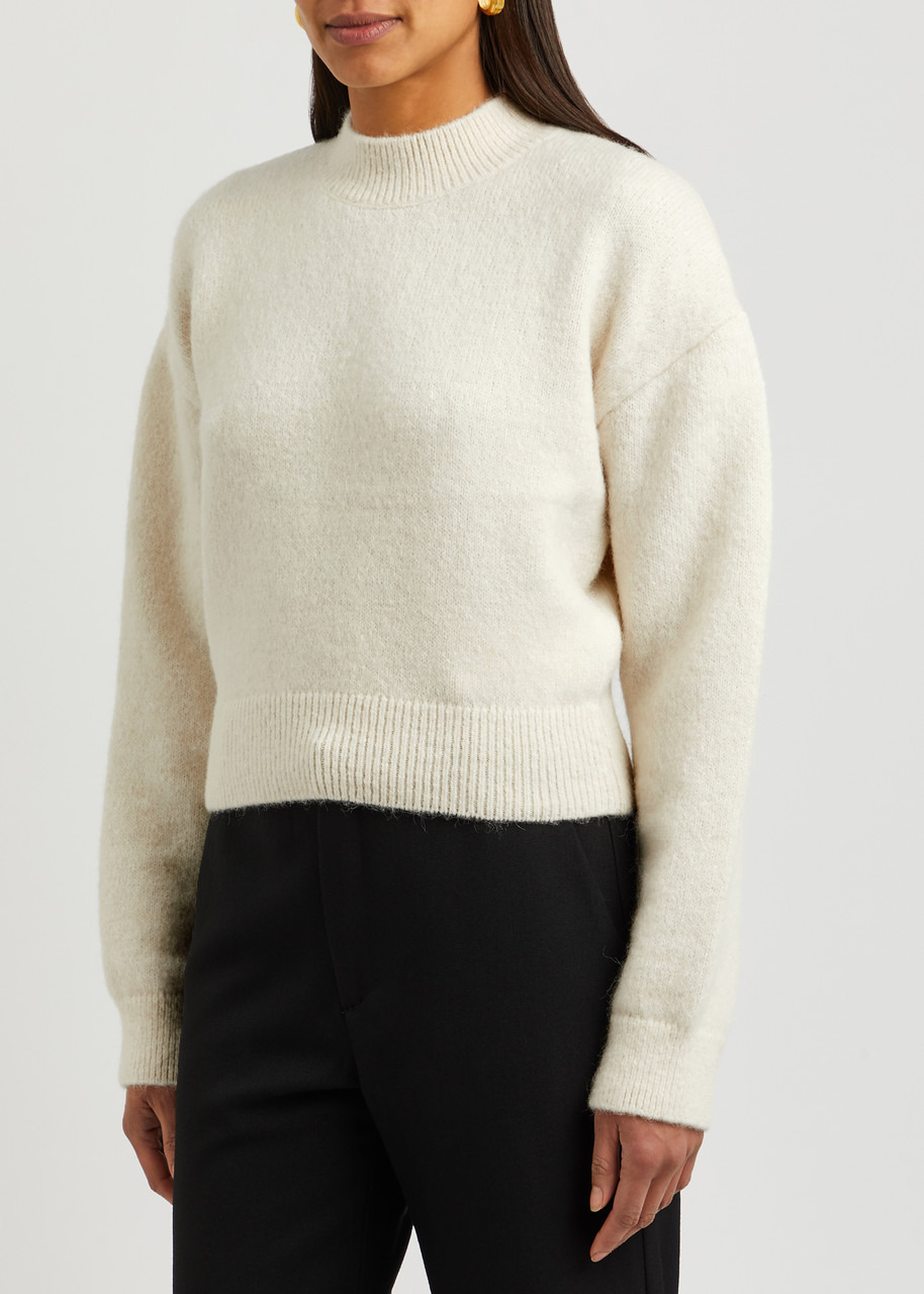 Le Maille logo alpaca-blend jumper - 2