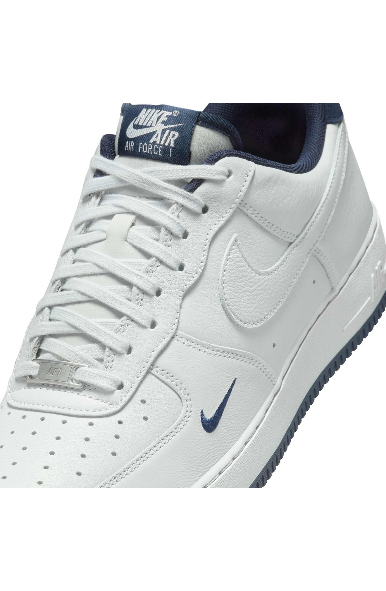 Nike Air Force 1 '07 Basketball Sneaker in Photon Dust/Obsidian at Nordstrom - 6