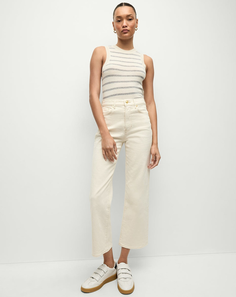 VERONICA BEARD DYLAN STRAIGHT-LEG JEAN outlook