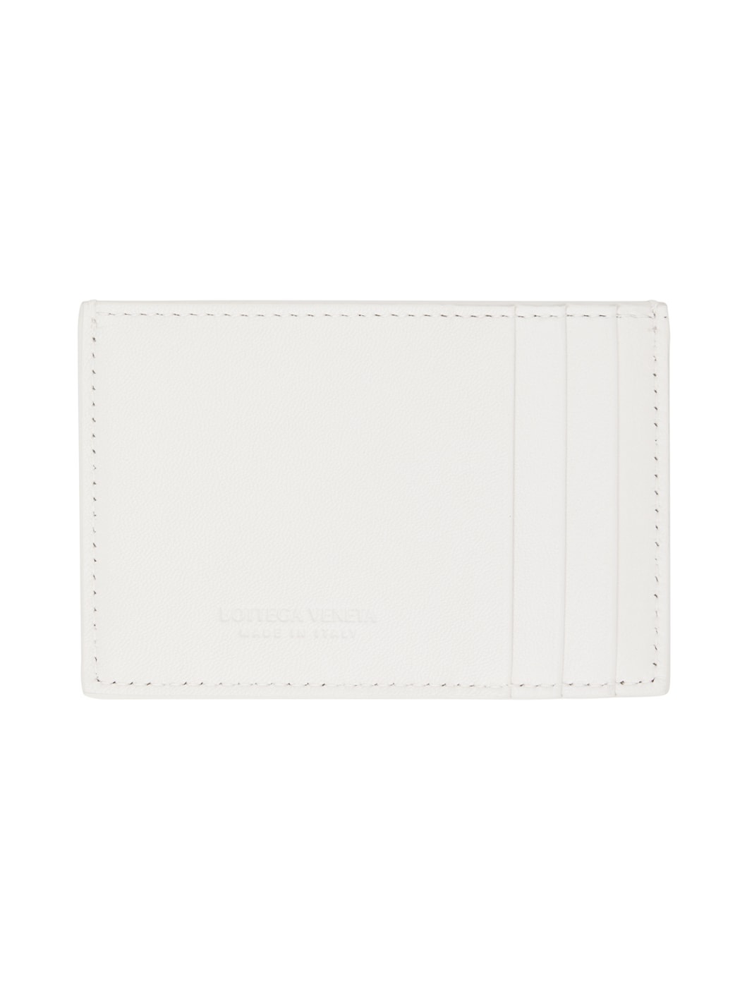 White Cassette Credit Card Case - 2