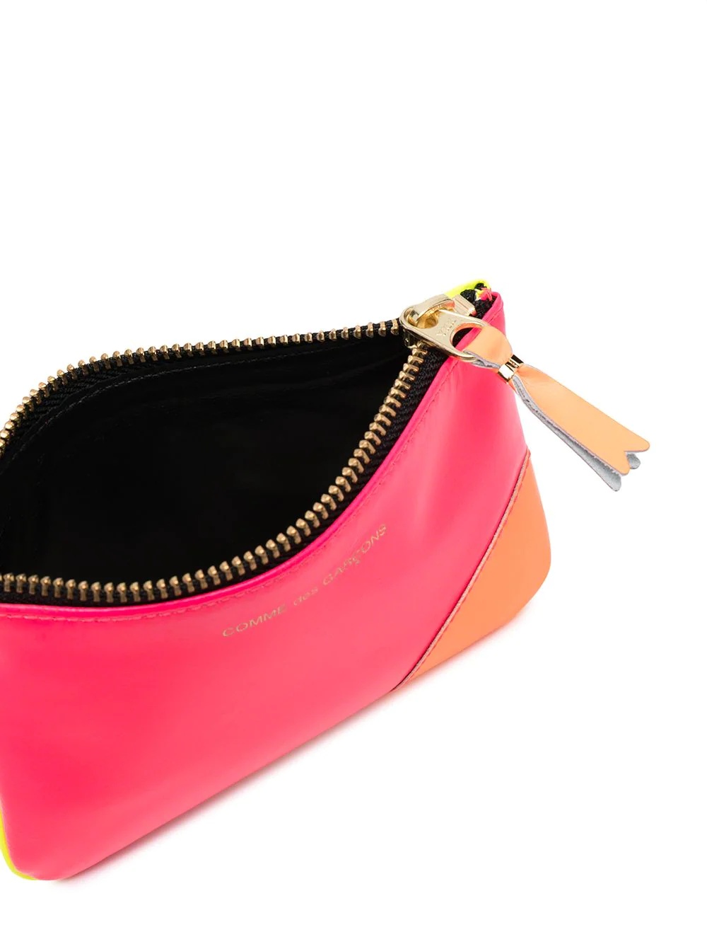 colour-block zipped wallet - 3