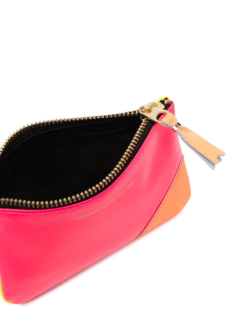 colour-block zipped wallet 3