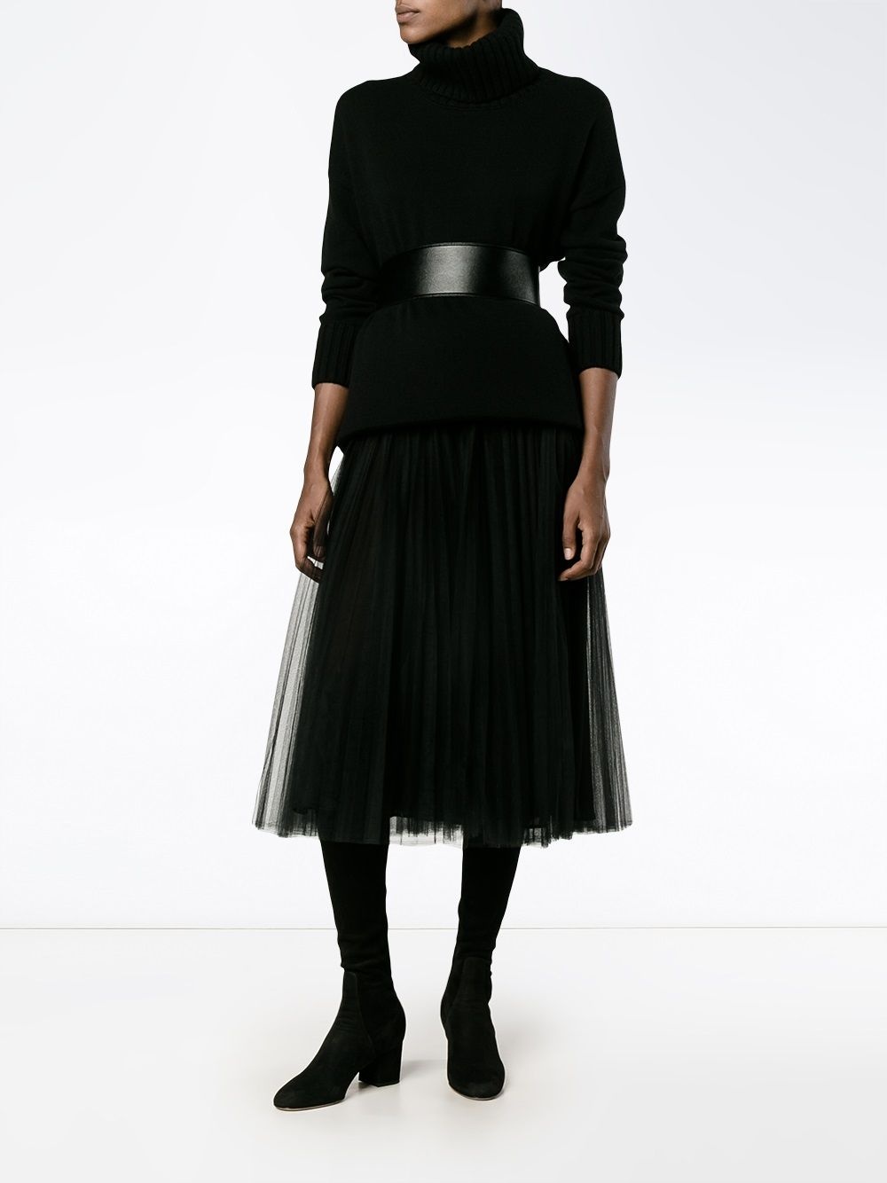 tulle A-line skirt - 6