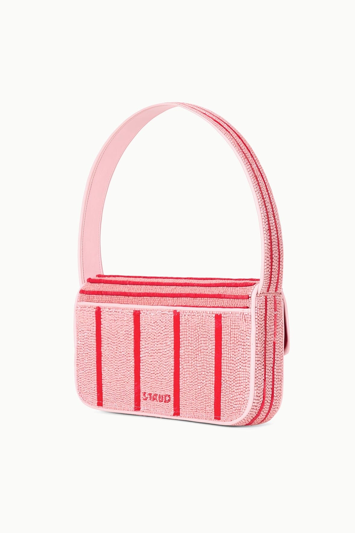 STAUD TOMMY BEADED BAG MONTAUK STRIPE - 3