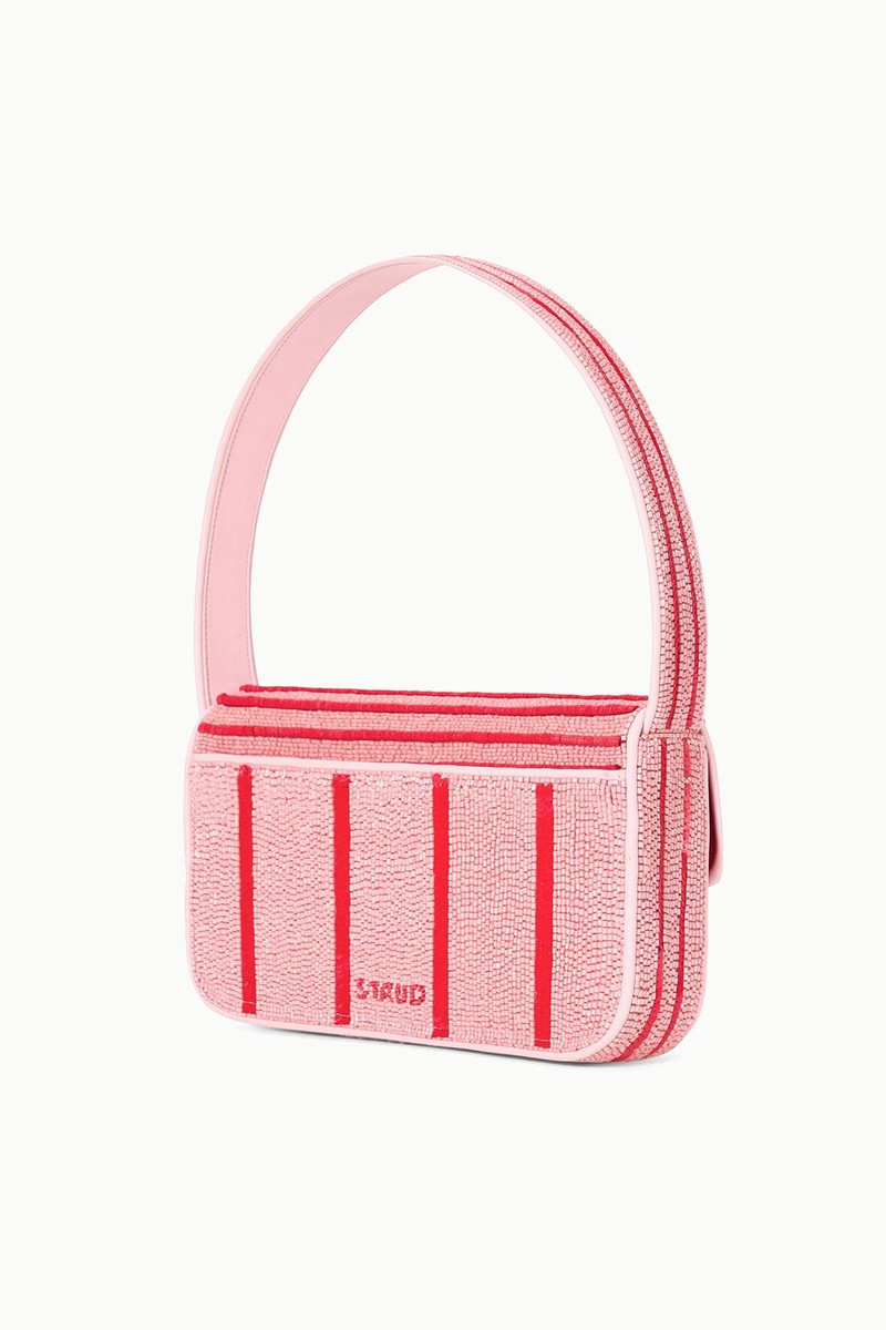 STAUD TOMMY BEADED BAG MONTAUK STRIPE 3
