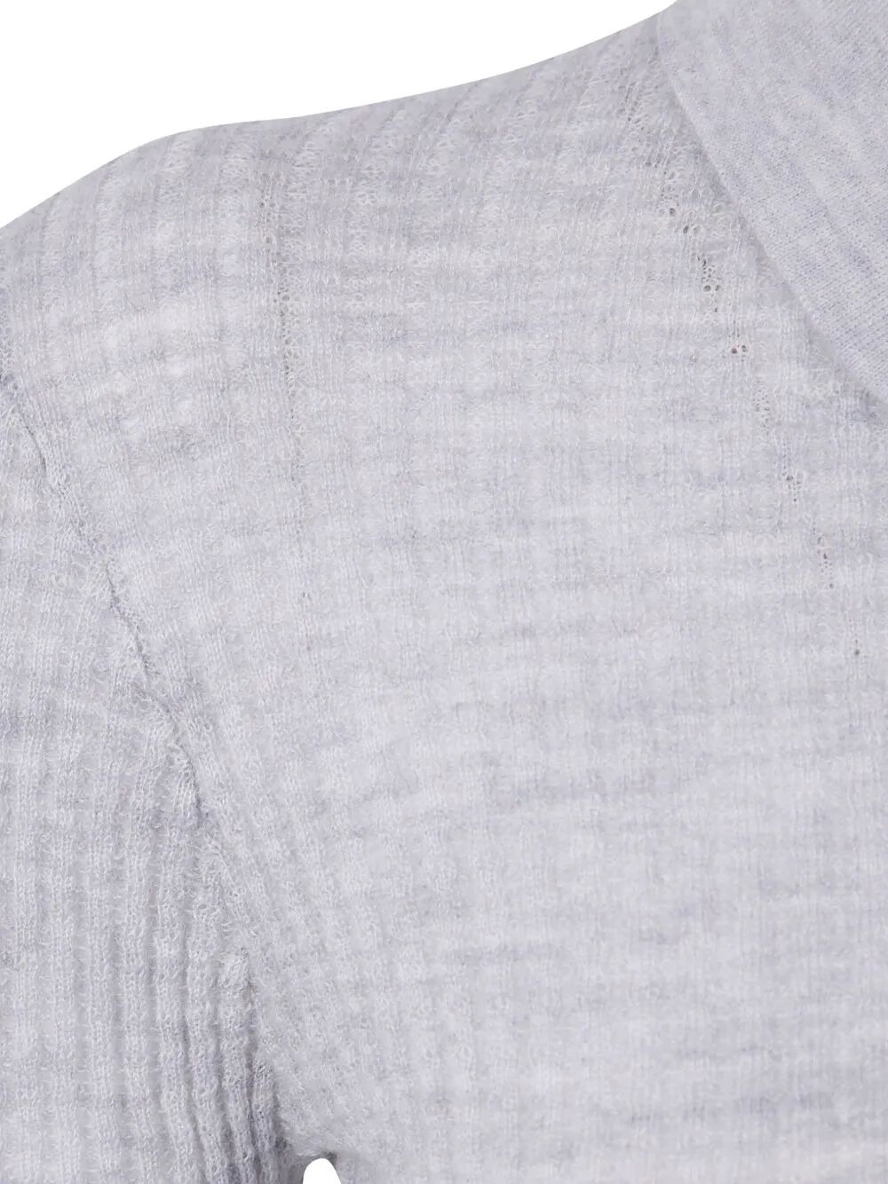 Guest In Residence Women Long Sleeves "Shrunken" Cashmere Polo Shirt - 6