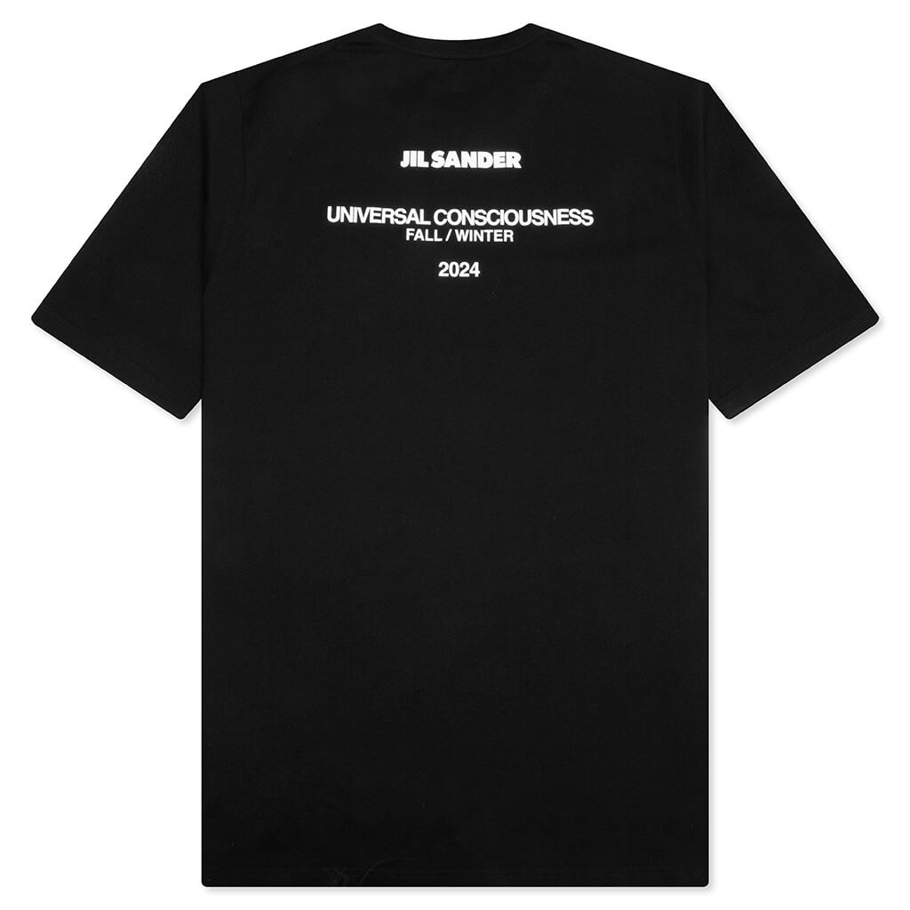 UNIVERSAL CONSCIOUSNESS CREW-NECK T-SHIRT - BLACK - 2
