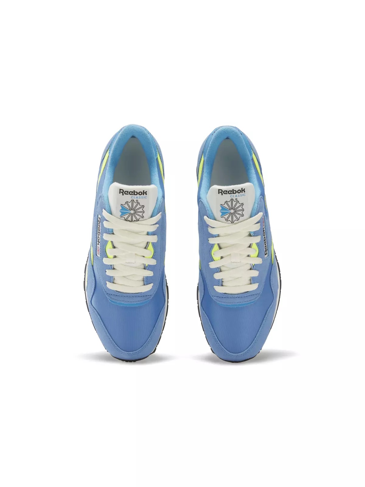Classic Nylon "Blue/Light Yellow/White" Men's Shoe - 4