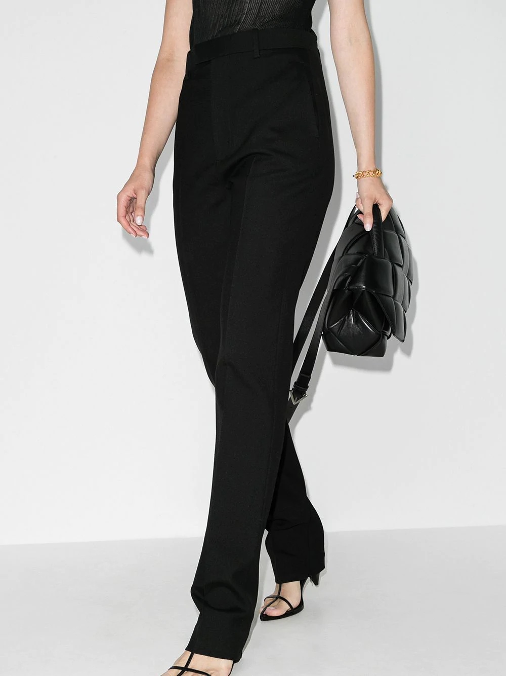 split-hem trousers - 2