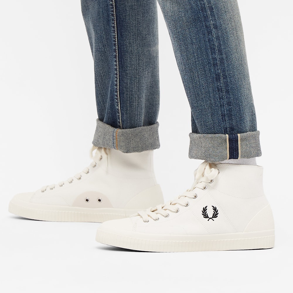 Fred Perry Hughes Canvas Mid Sneaker - 6