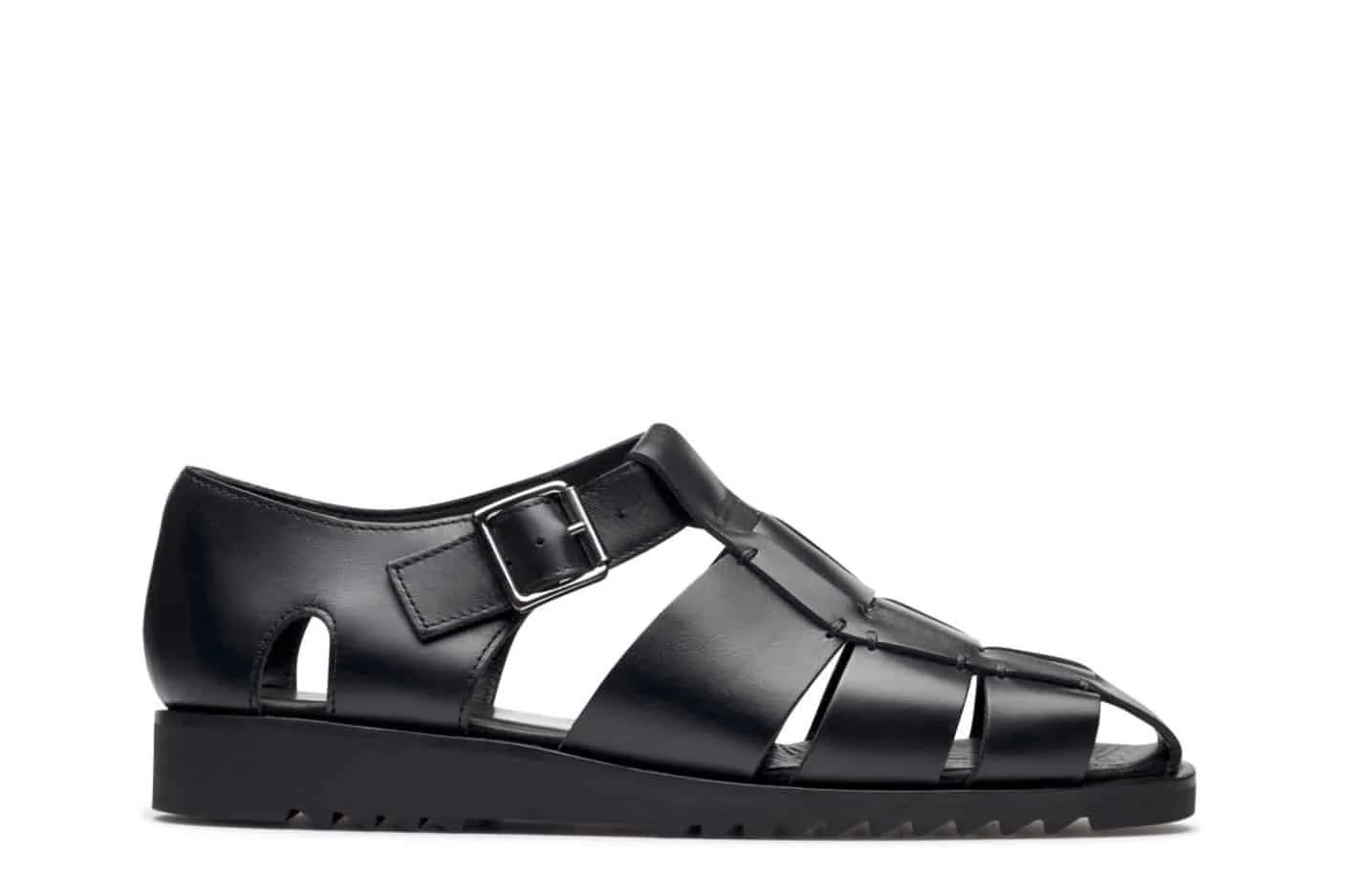 Pacific Black Silk - Rubber Sole - 1