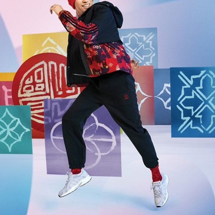 adidas adidas neo M Cny Wb limited Colorblock Sports Hooded Jacket