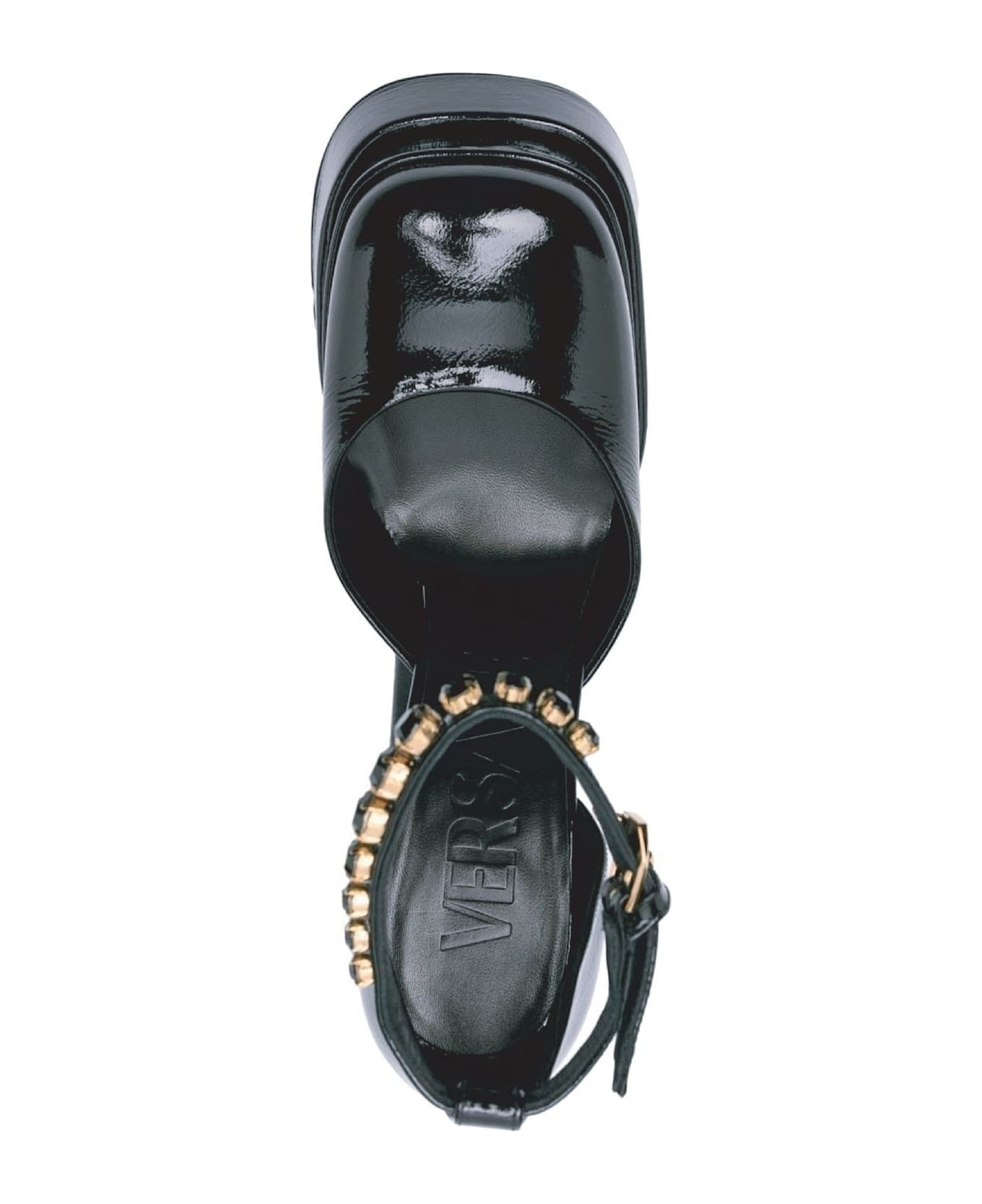 Leather Platform Sandals - 3