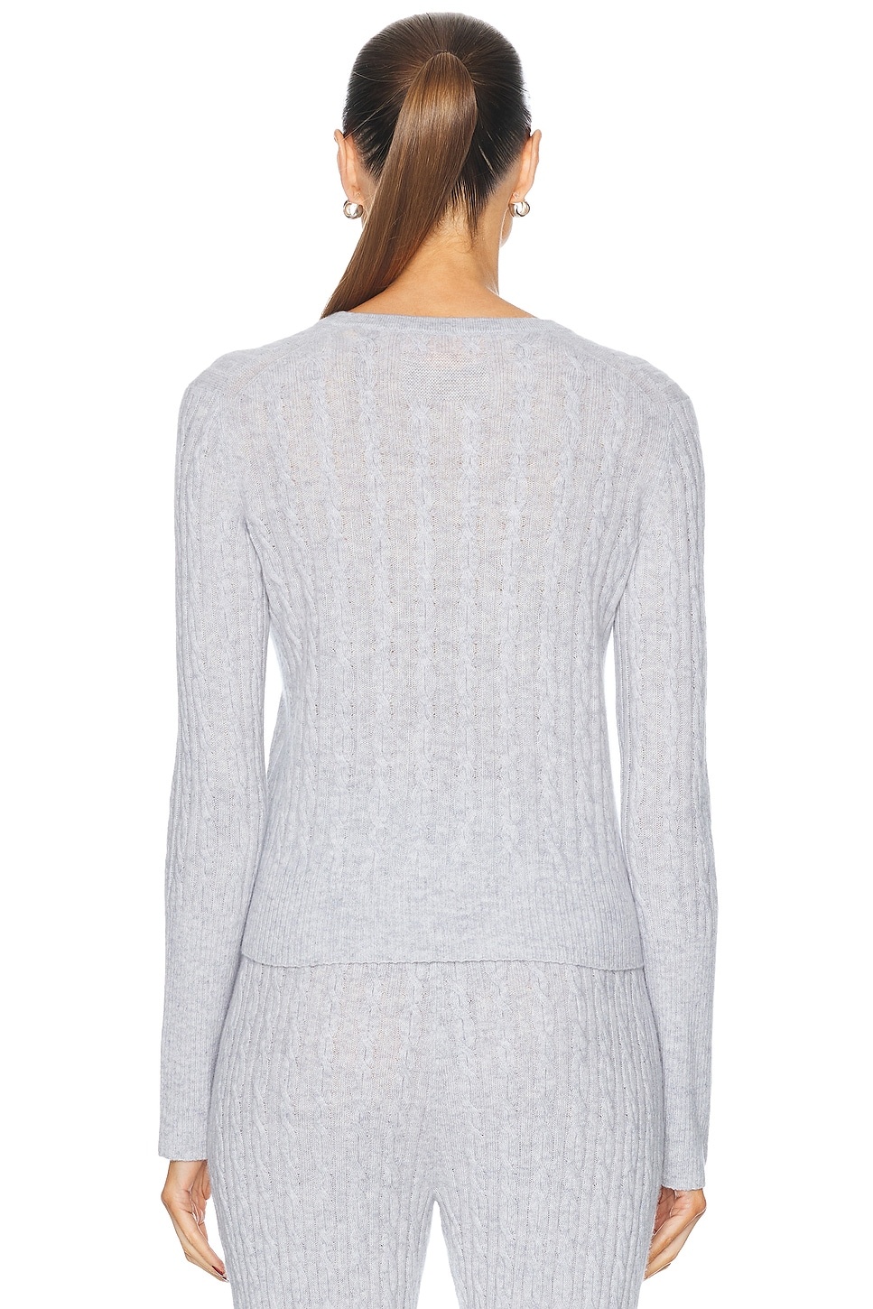 Jane Cable Cashmere Cardigan - 3