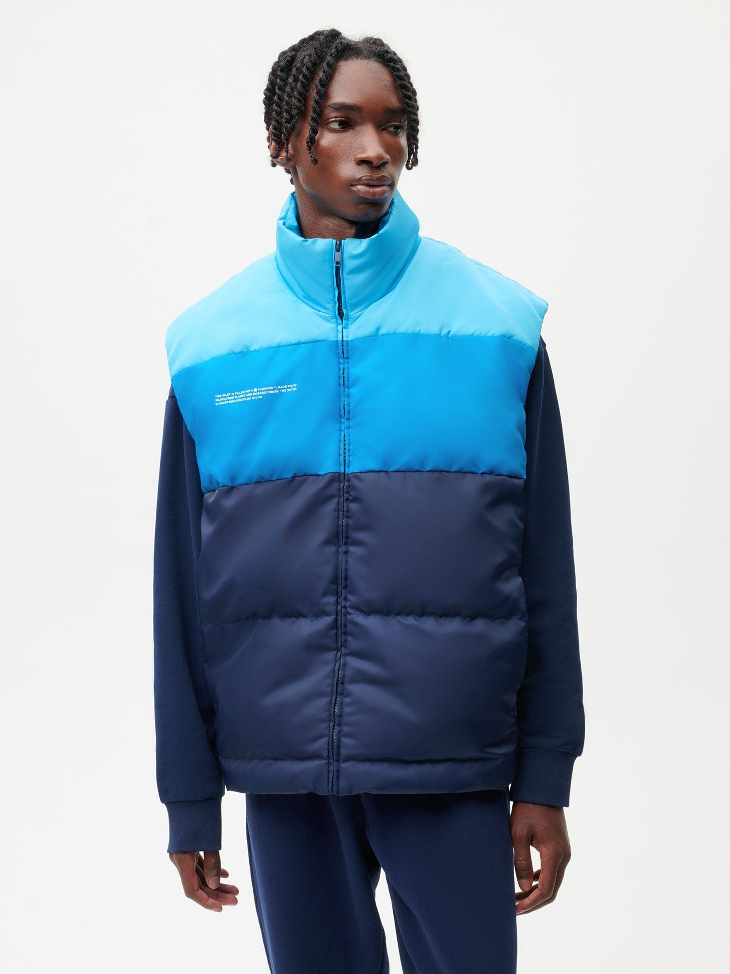 Mens FLWRDWN™ Gilet - Navy Blue - 2