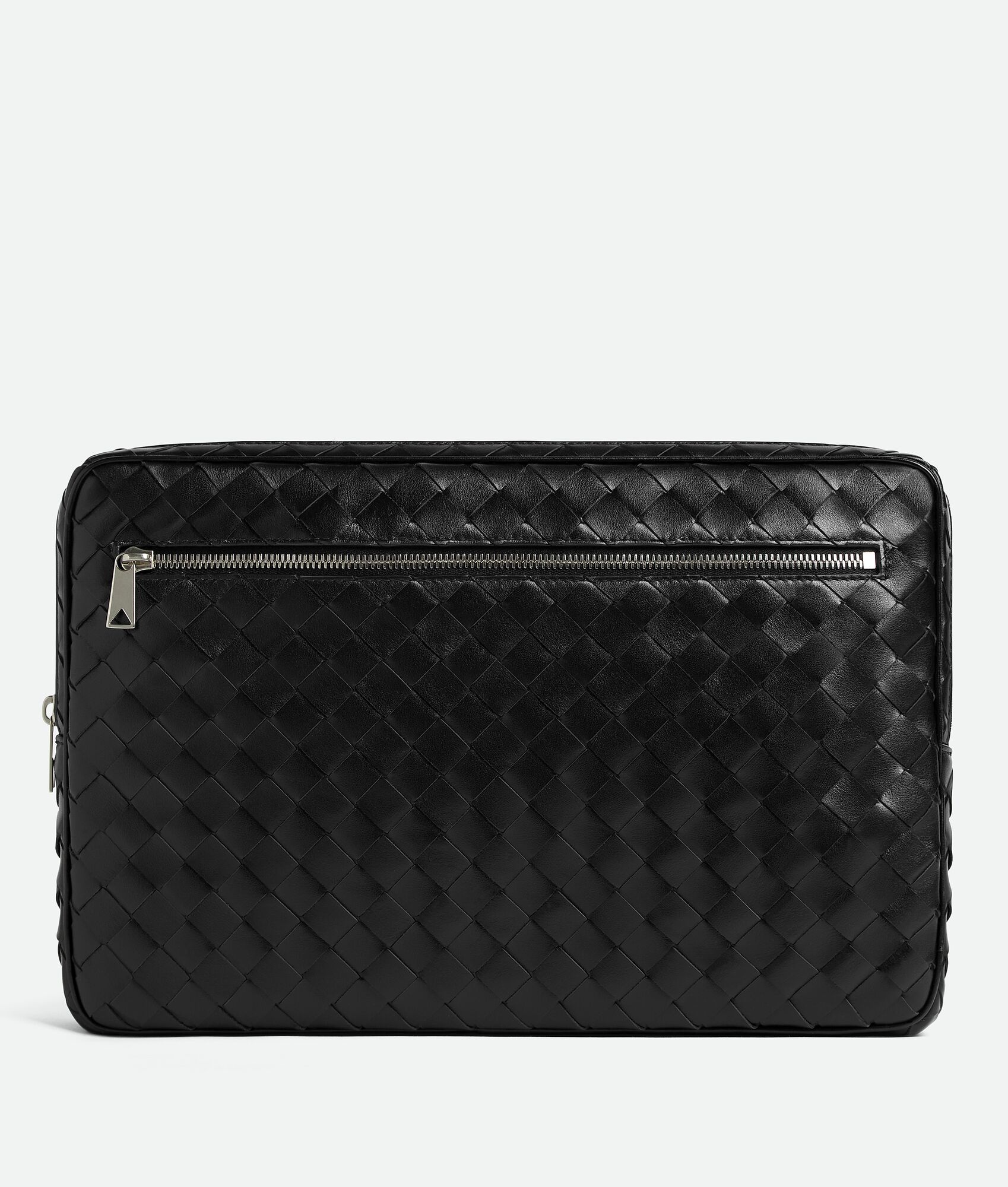 Intrecciato Zippered Laptop Sleeve - 1