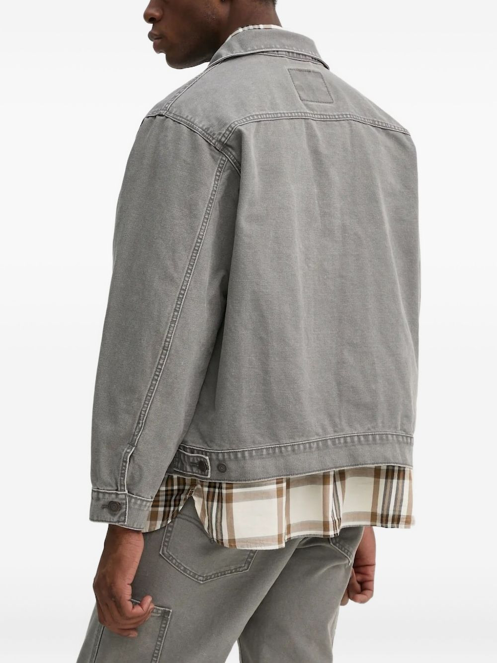 patch-pocket denim jacket - 2