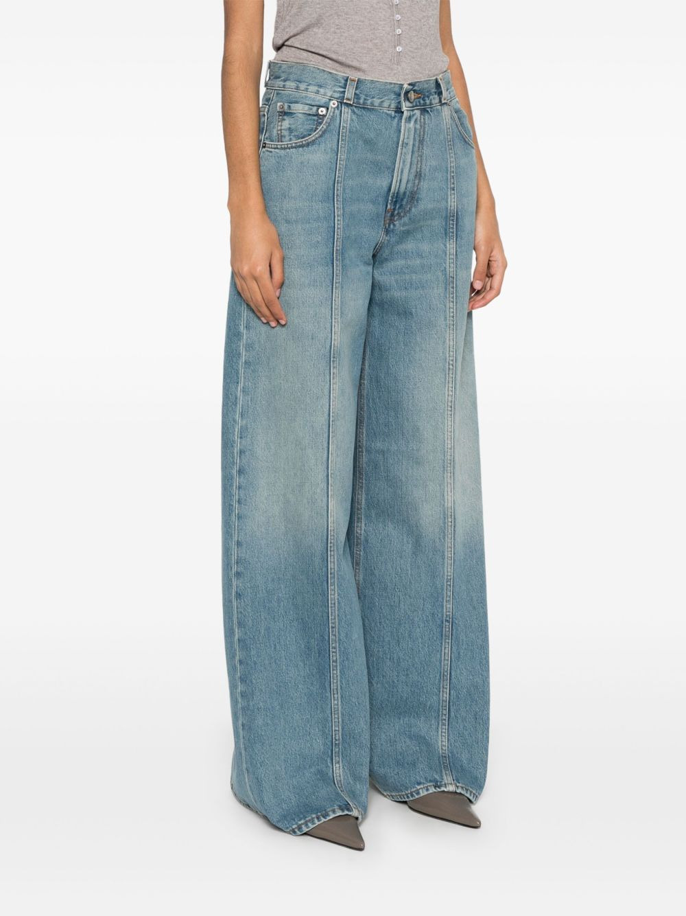 Peace wide-leg jeans - 3