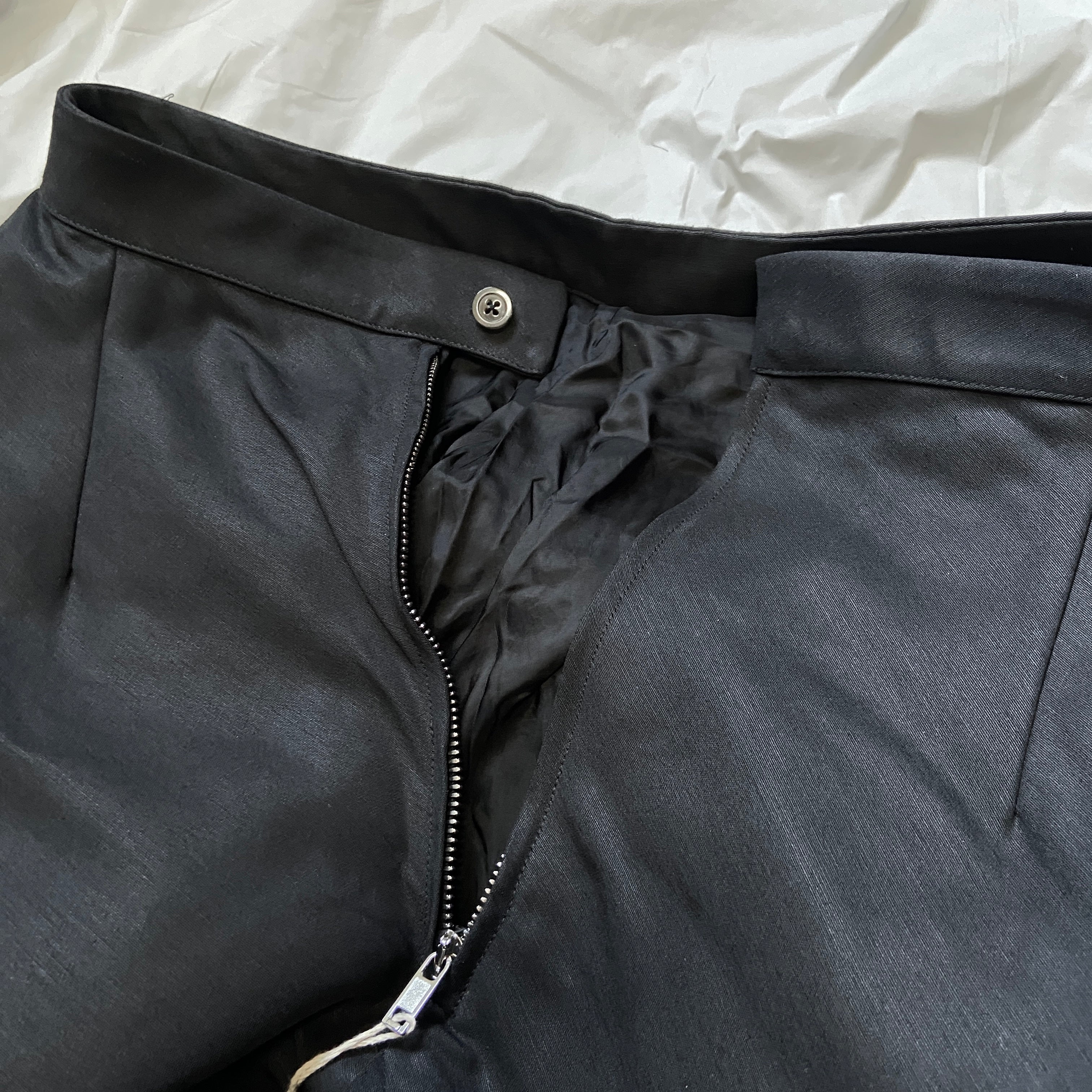 Rick Owens ss17 Walrus boner pillar long waxed skirt 40 - 10