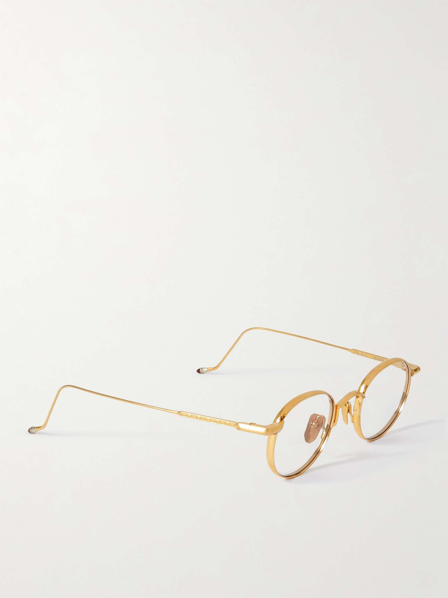 Full Metal Jacket Round-Frame Gold-Tone Sunglasses 3