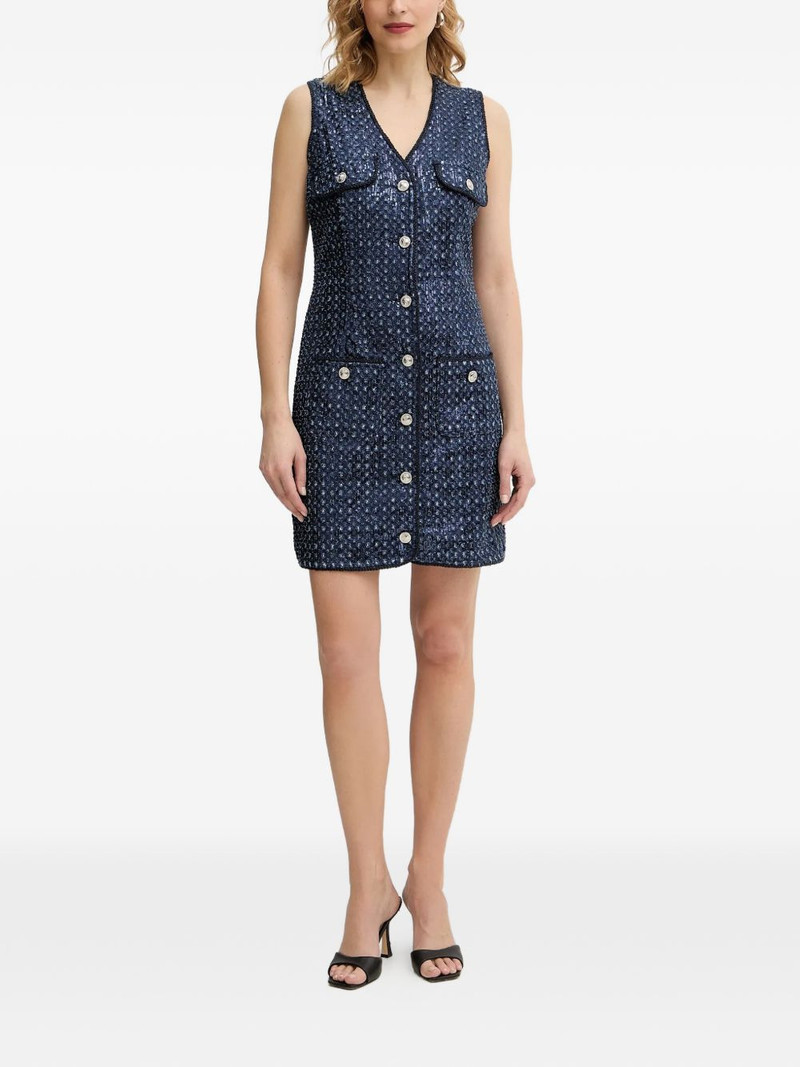 GUESS USA button pocket shift mini dress outlook