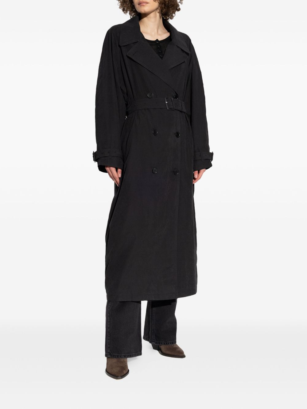 Elea double-breasted trench coat - 3