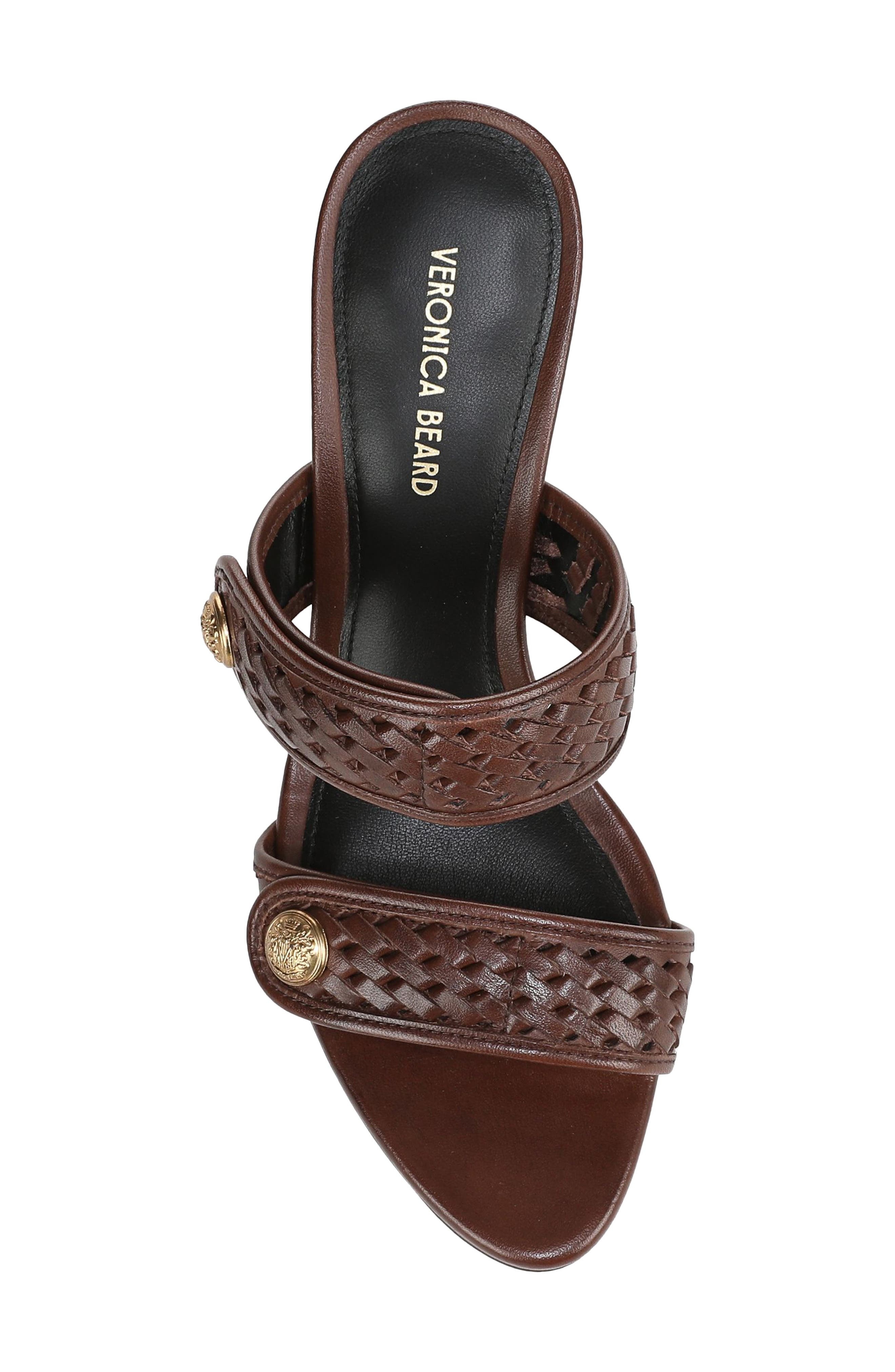 Veronica Beard Sona Wave Sandal in Chocolate at Nordstrom - 5
