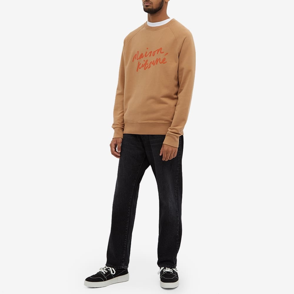 Maison Kitsuné Handwriting Clean Crew Sweat - 5