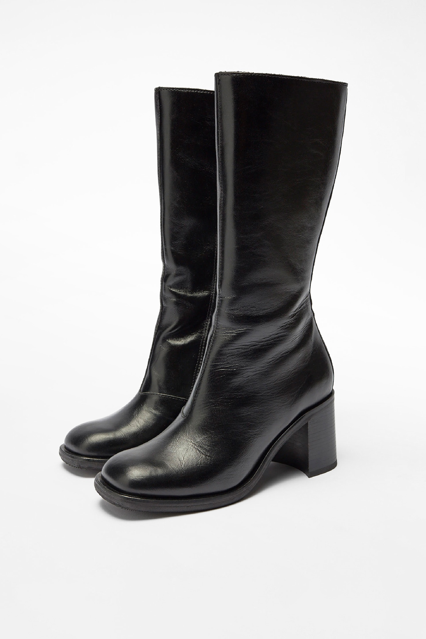 Shaft Boot Black - 6