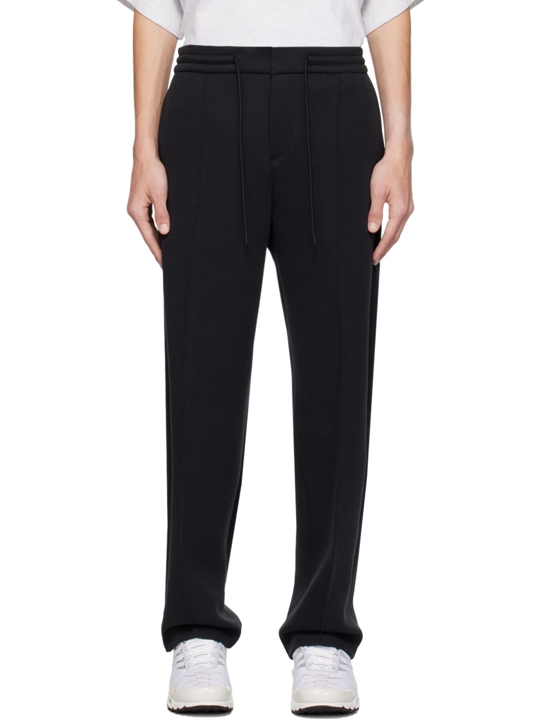 Black Sportswear Tech Sweatpants - 1