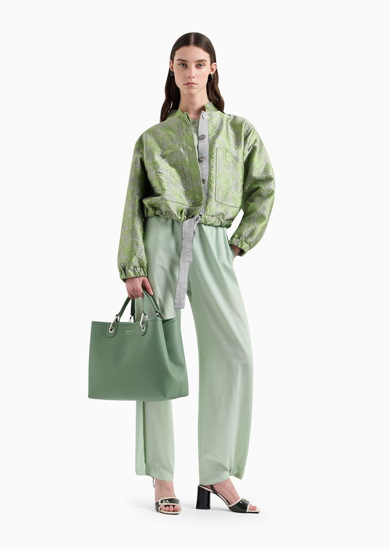 Medium MyEA shopper bag with deer print 12