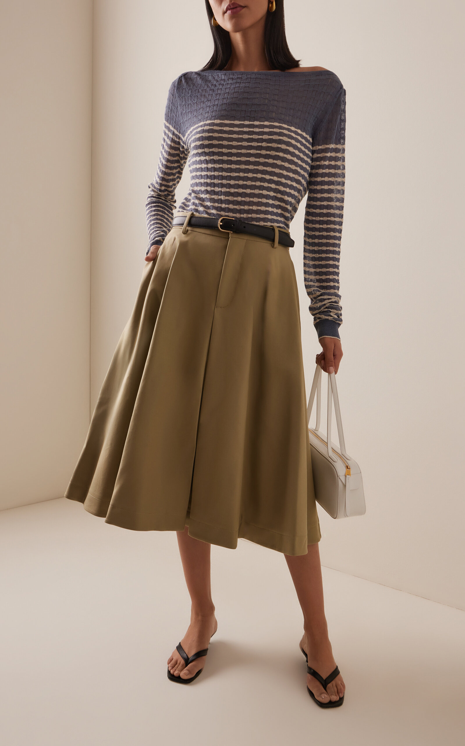 Britta Breto-Striped Knit Sweater stripe - 3