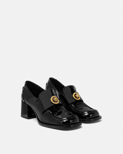 VERSACE Alia Patent Loafer Pumps outlook
