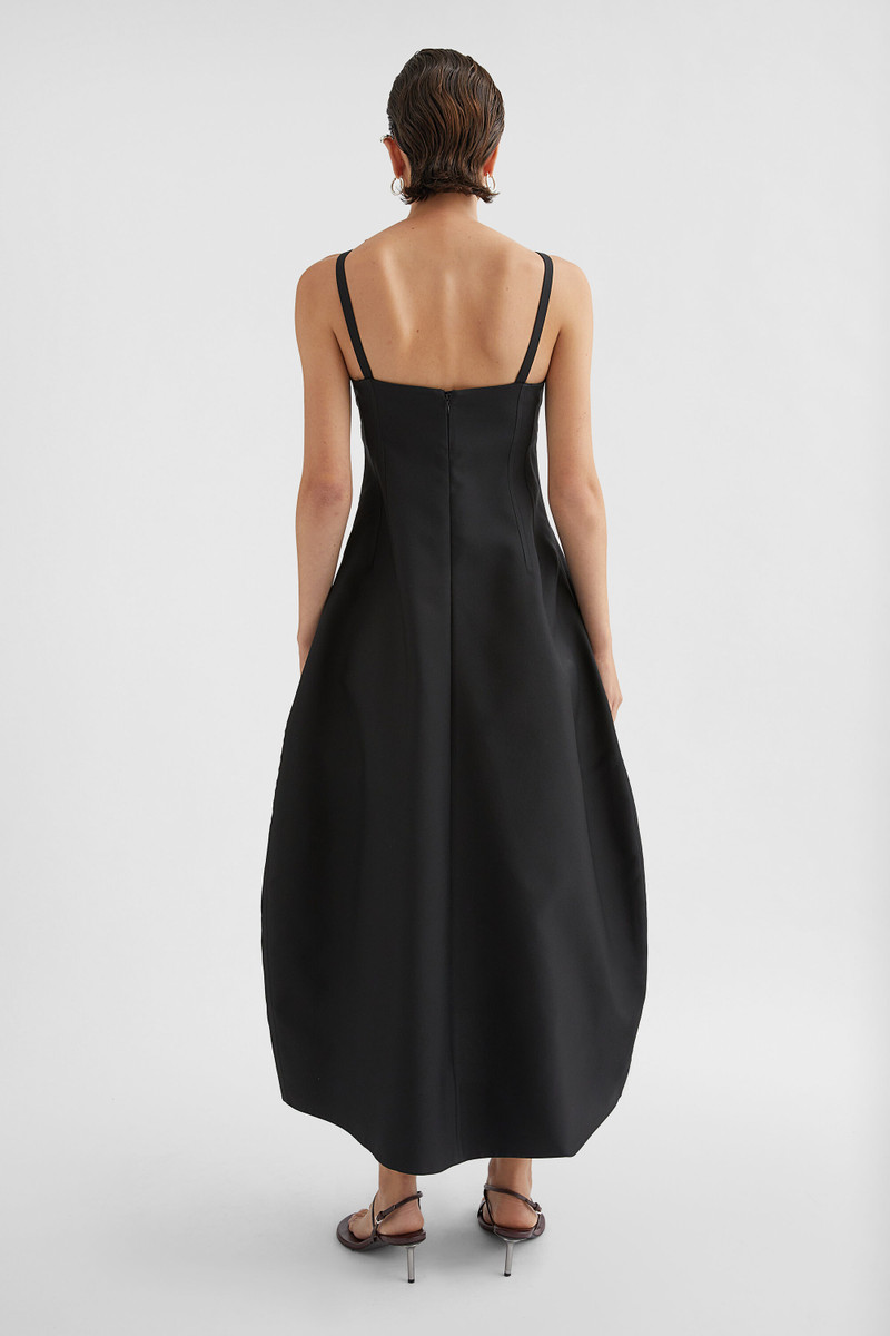 Techno Gabardine Bustier Dress 5