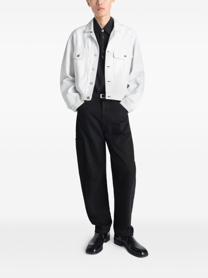 Lemaire buttoned trucker jacket outlook
